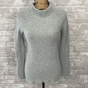 Ann Taylor Cashmere Mockneck mock neck funnel Sweater